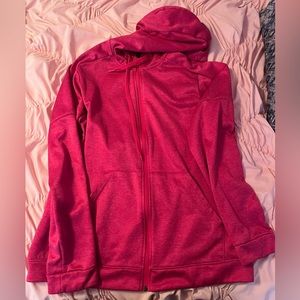 Pink Zip-Up Hoodie